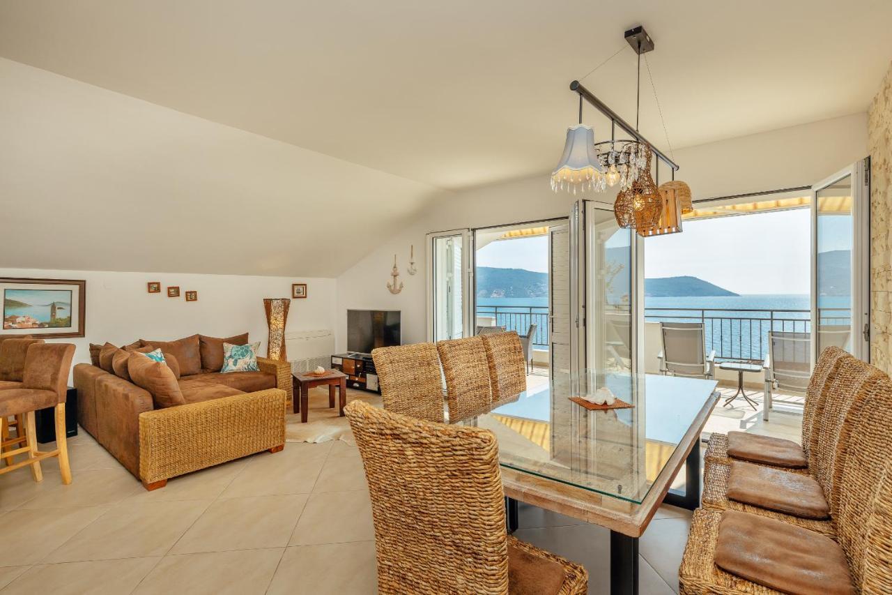 Apartment Penthouse Savina Херцег-Нови Экстерьер фото